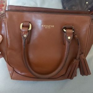 Leather Coach Bag